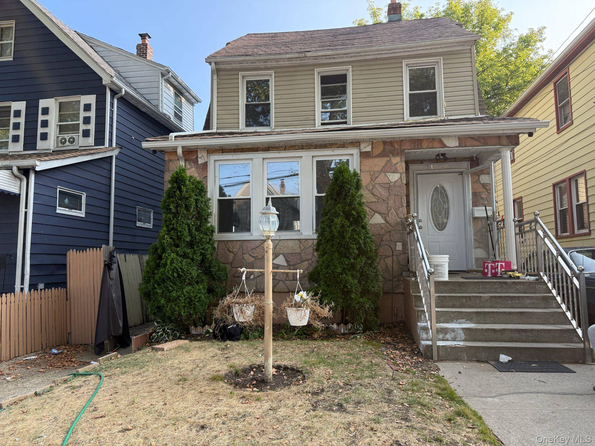 Newly renovated single family featuring Living Dining, Eat in Kitchen, Half Bath on 1st floor, 3 Bedrooms, 1 Full Bath on 2nd Floor, 1 big bedroom in Attic, Full finished ...