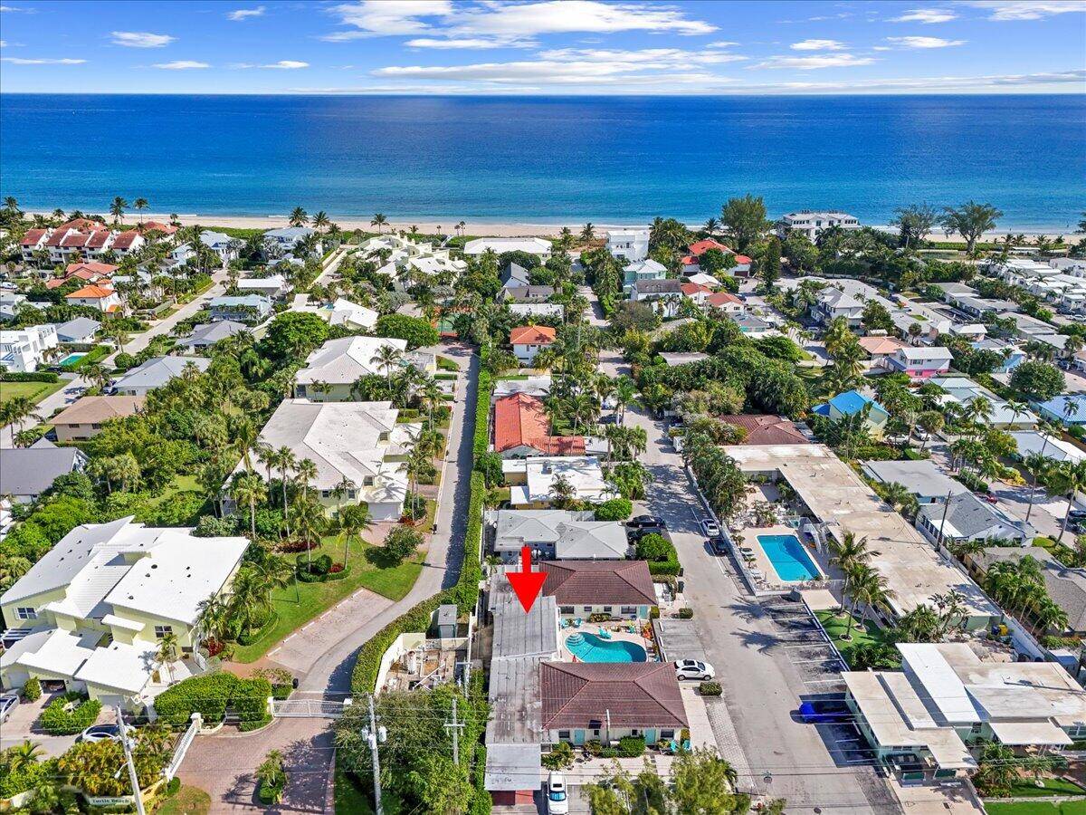 Prime Location Located one block from the beach in Ocean Ridge, a prestigious and highly desirable area in Florida.