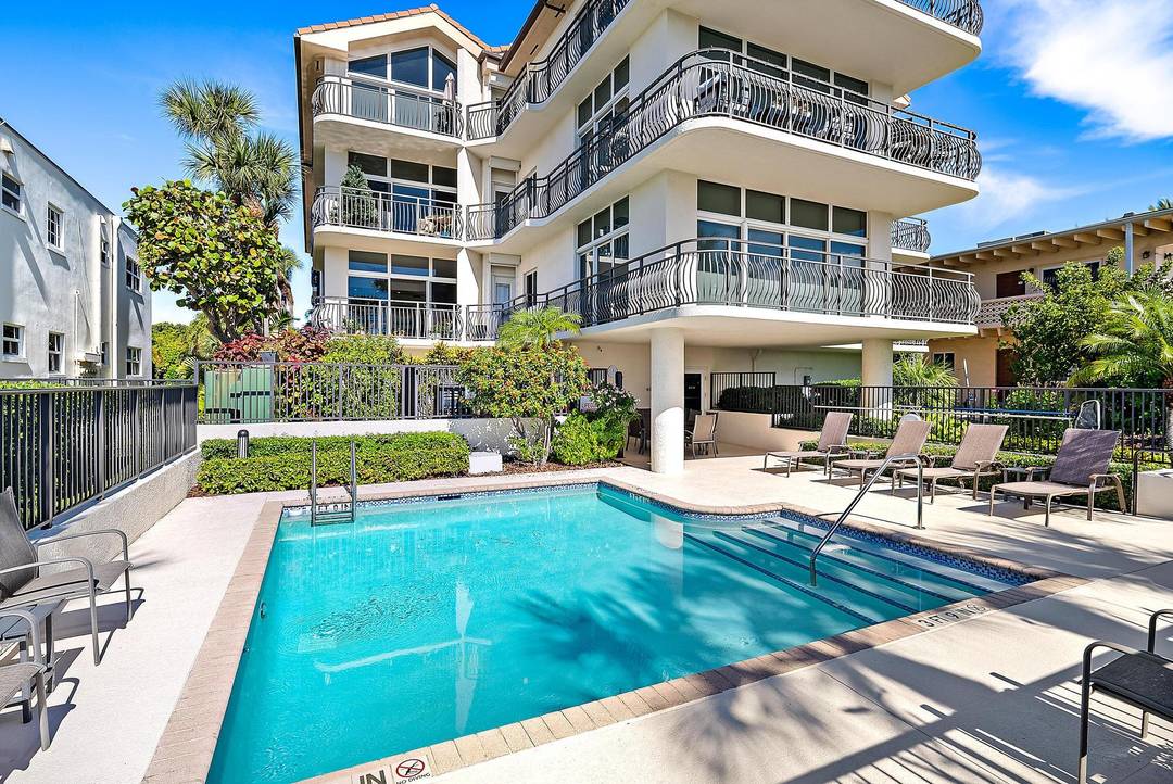 On the Inlet with Direct Southern views of the Palm Beach Inlet and the Atlantic Ocean.