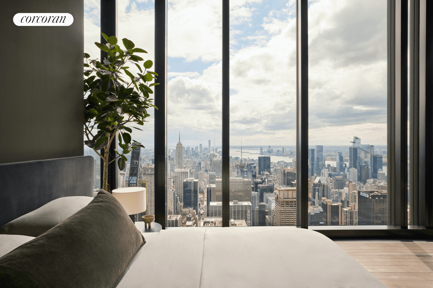 IMMEDIATE OCCUPANCYPenthouse 76 at 111 West 57th Street is a spectacular, one of a kind residence that offers the grandeur of expansive indoor outdoor living across two full floors, all ...