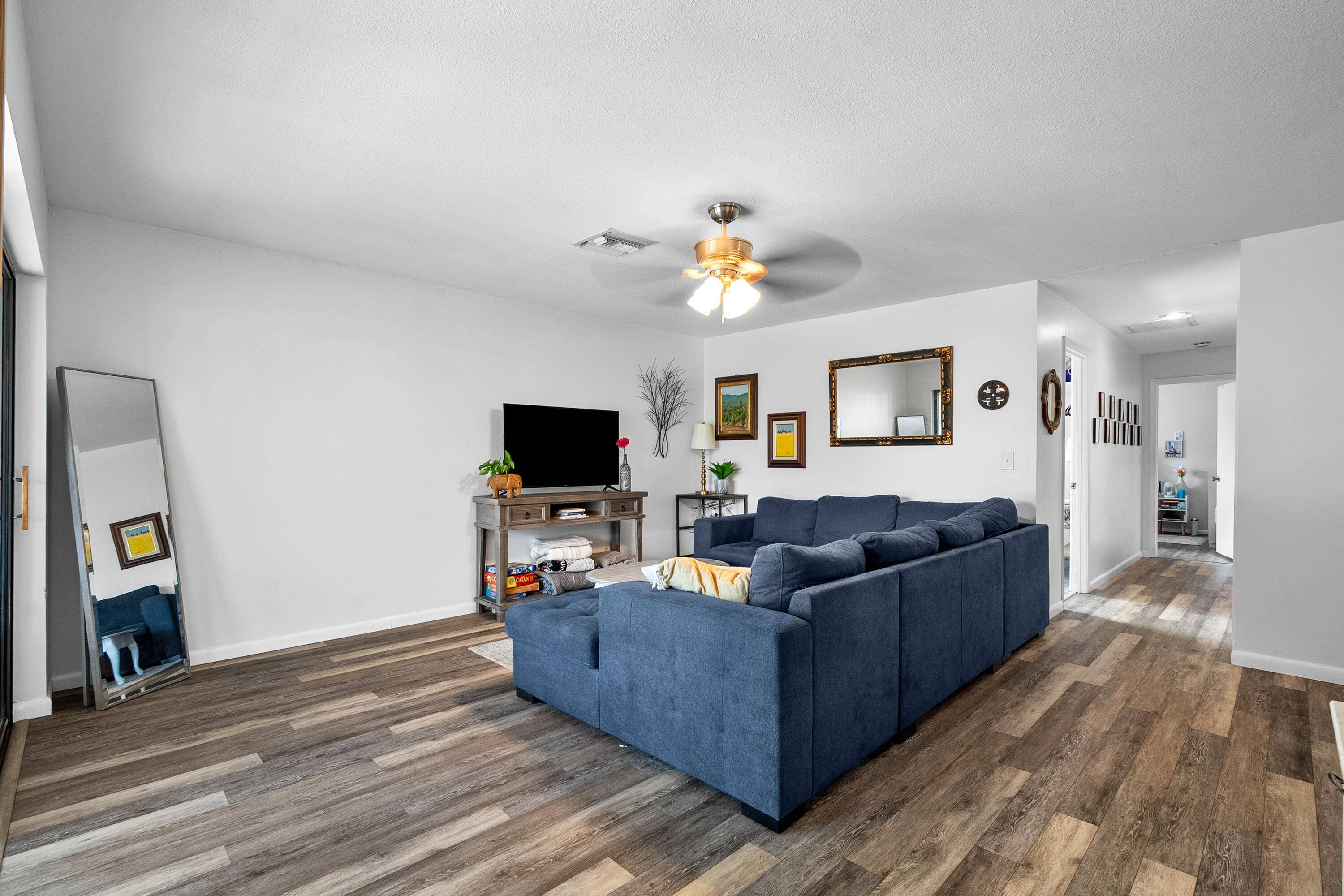 Freshly updated and move in ready, this spacious 3 bedroom, 2 bath corner unit condo offers bright, open living in the heart of Stuart.