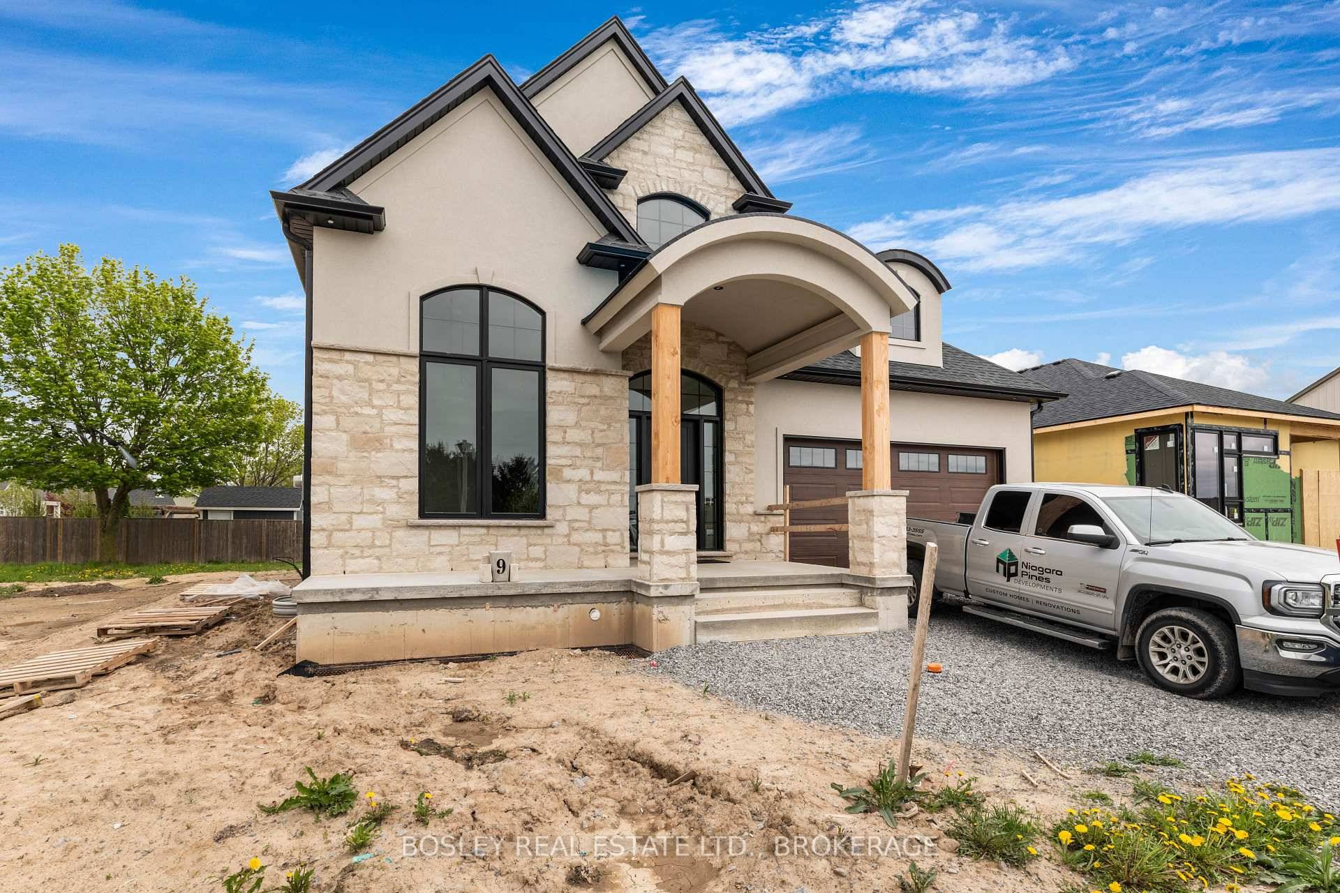 Nearly complete, this residence in Settlers Landing in Niagara on the Lake is an absolute stunner.