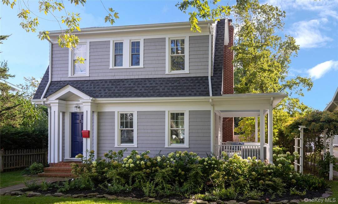Available furnished, this recently renovated Greenport Village house in prized West Dublin neighborhood one block to three beaches and just short walk to town and the jitney !