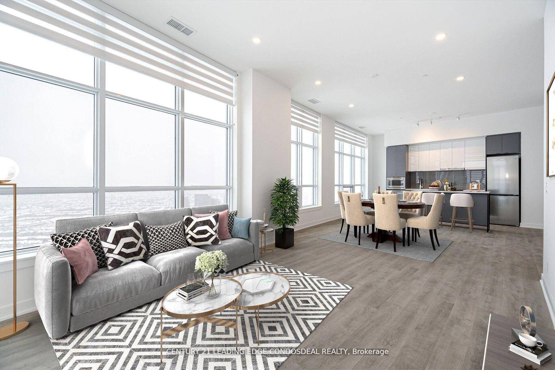 Experience elevated living in this brand new, never lived in 2 bed den 2 bath penthouse, offering 1, 200 sq ft of contemporary elegance in the first of two towers ...