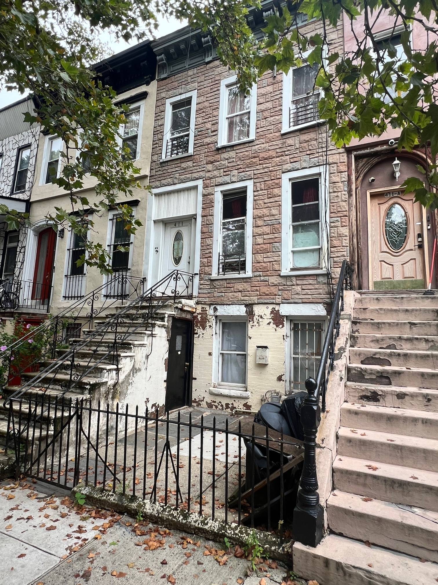 Property For Sale Two Family Townhouse at 411 Monroe Street, Brooklyn, NY 11221 Discover an exceptional opportunity to own a legal two family townhouse in the vibrant heart of Bedford ...
