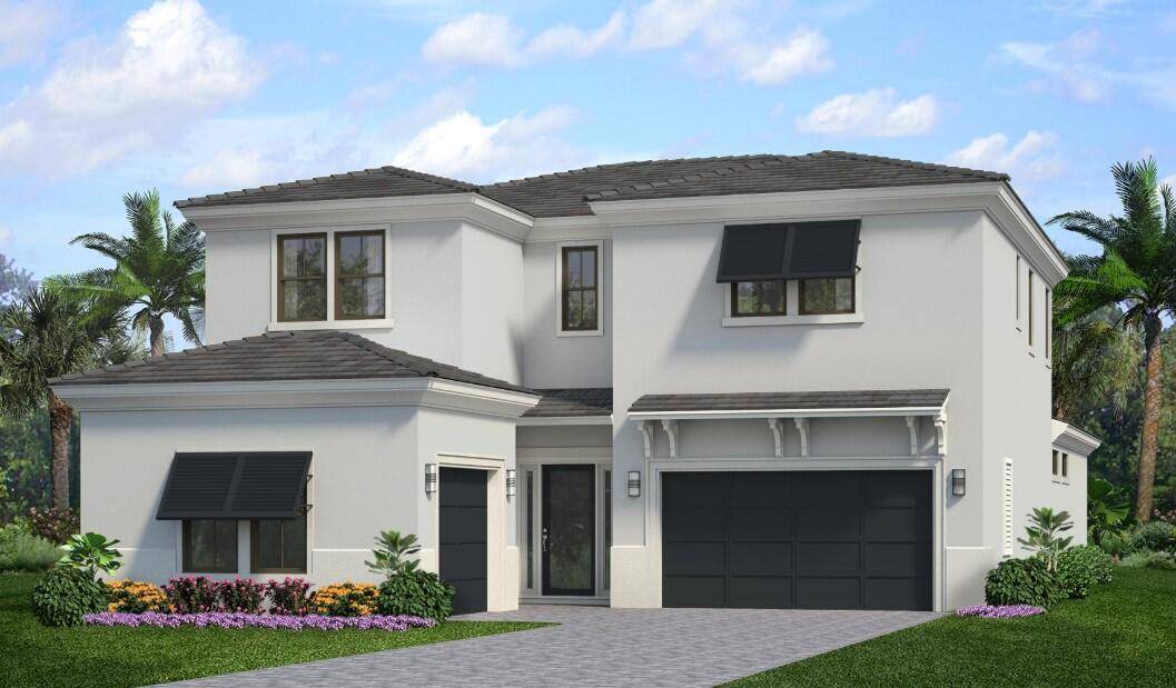 '' New Construction This brand new Mondrian floorplan, built by Kolter Homes is situated on an interior waterfront homesite within the gated community of Artistry Palm Beach.
