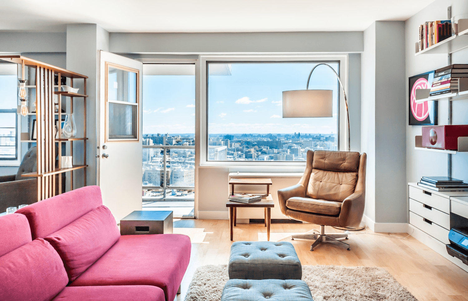 Welcome home ! You''ll fall in love immediately with this perfect two bedroom featuring gracious updating that respects the mid century modern style of the legendary Executive Towers.