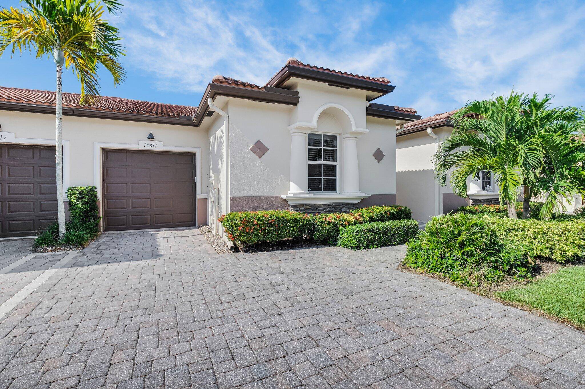 Pristine and freshly painted ''Sortino'' 2 bedroom 2 bath and den with 1 car garage is ready for new owner.