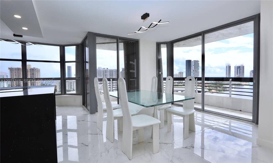 Spectacular renovated 2BR 2BA corner unit with unobstructed panoramic SE views and ocean and intracoastal views from every room !