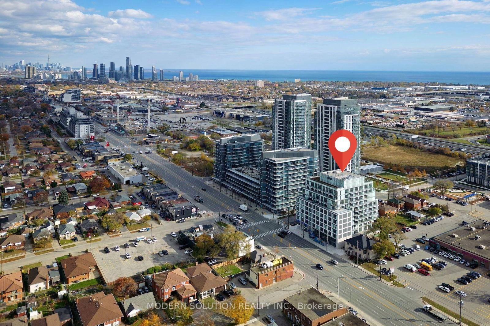 Live in style at Tailor Condos with this bright and modern 2 bedroom, 2 bathroom suite in the heart of South Etobicoke includes underground parking !