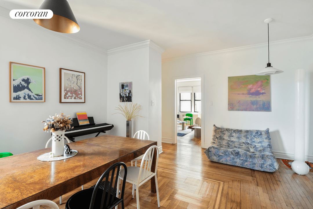 Make your home in the heart of the exciting East Village in this spacious and sunny three bedroom, one bathroom cond op featuring a wonderfully flexible layout and great building ...