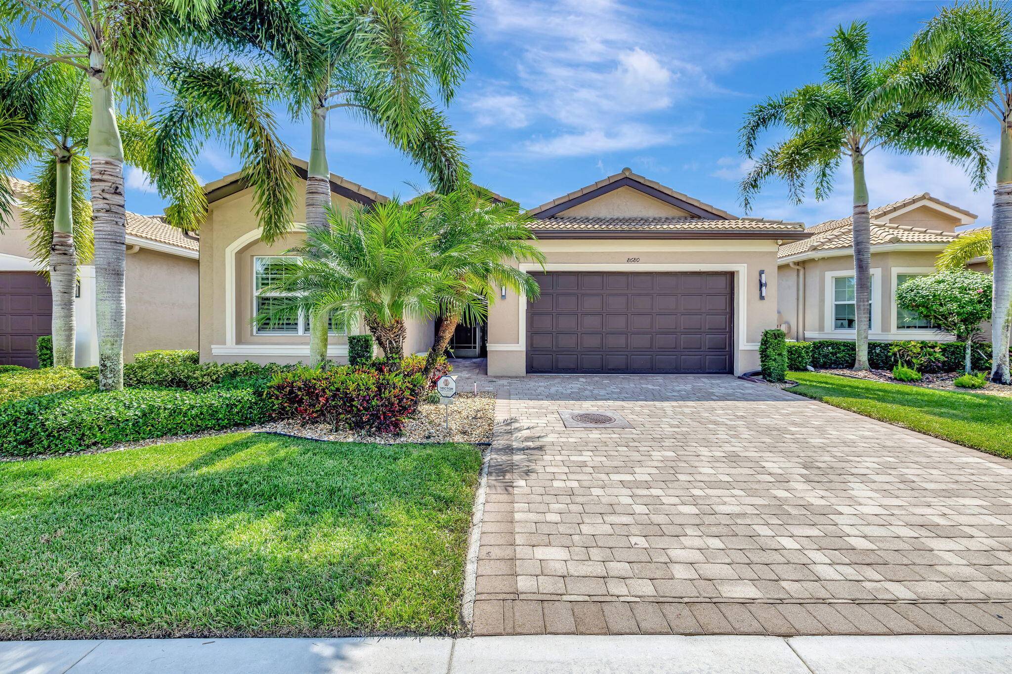 This beautifully updated, move in ready home offers an array of exceptional features, including a private heated pool, a rare find in this community.