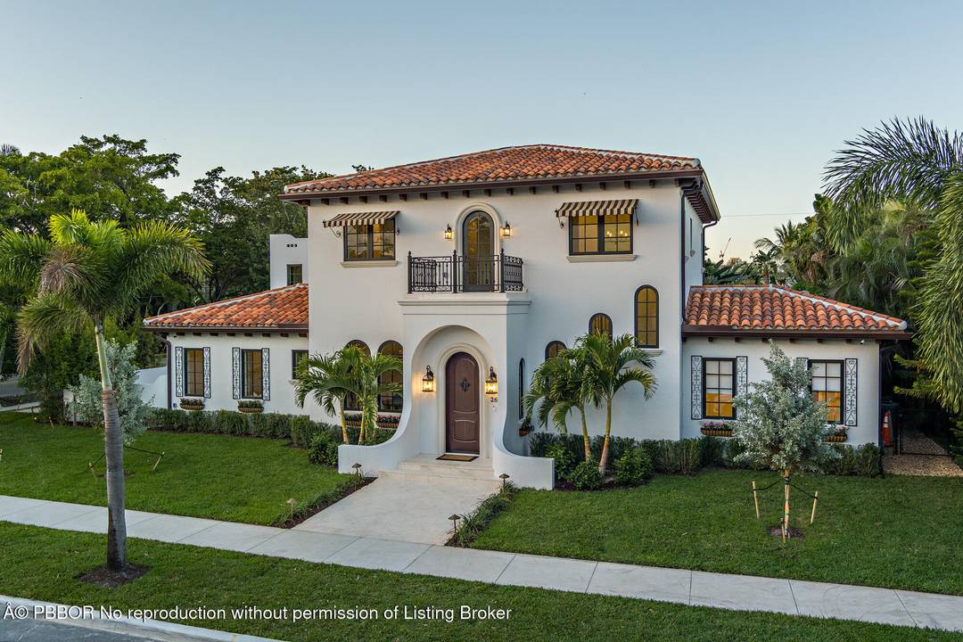 Brand new construction of exceptional quality and detail, this Neo Historic Mediterranean inspired residence is beautifully sited and landscaped on a 9, 585 SF lot and offers over 4, 000 ...