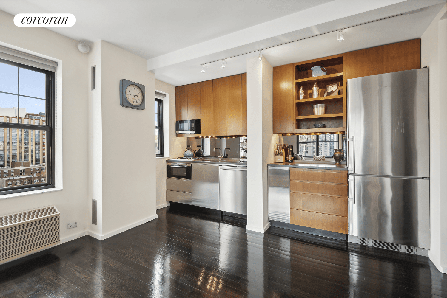 You won't want to miss this rare opportunity to own an iconic, spacious, prewar, fully renovated, high floor, corner one bedroom with views, views, views !