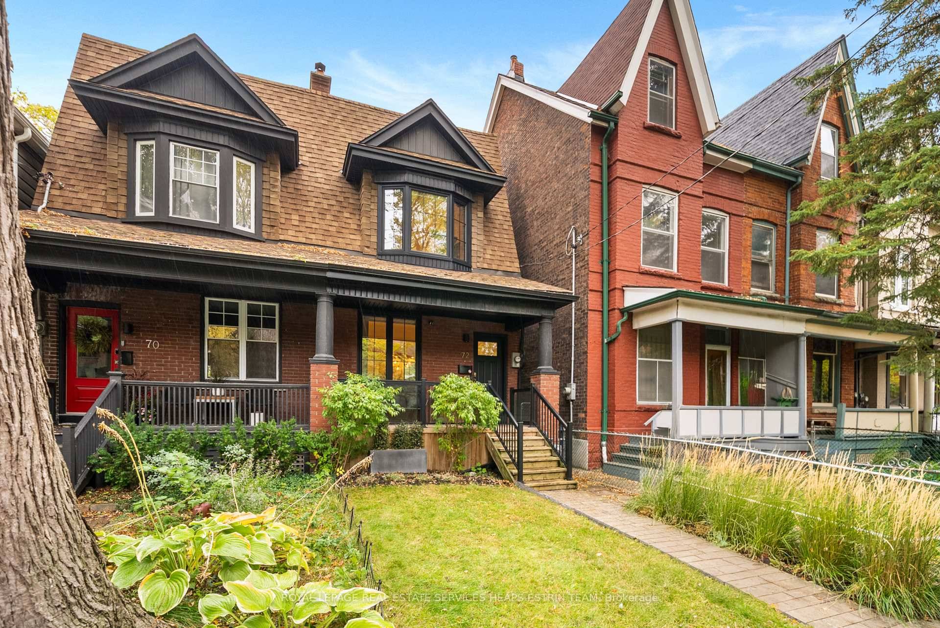 Welcome to 72 First Avenue, a show stopping semi detached home on a charming, tree lined street in the heart of historic Riverdale.