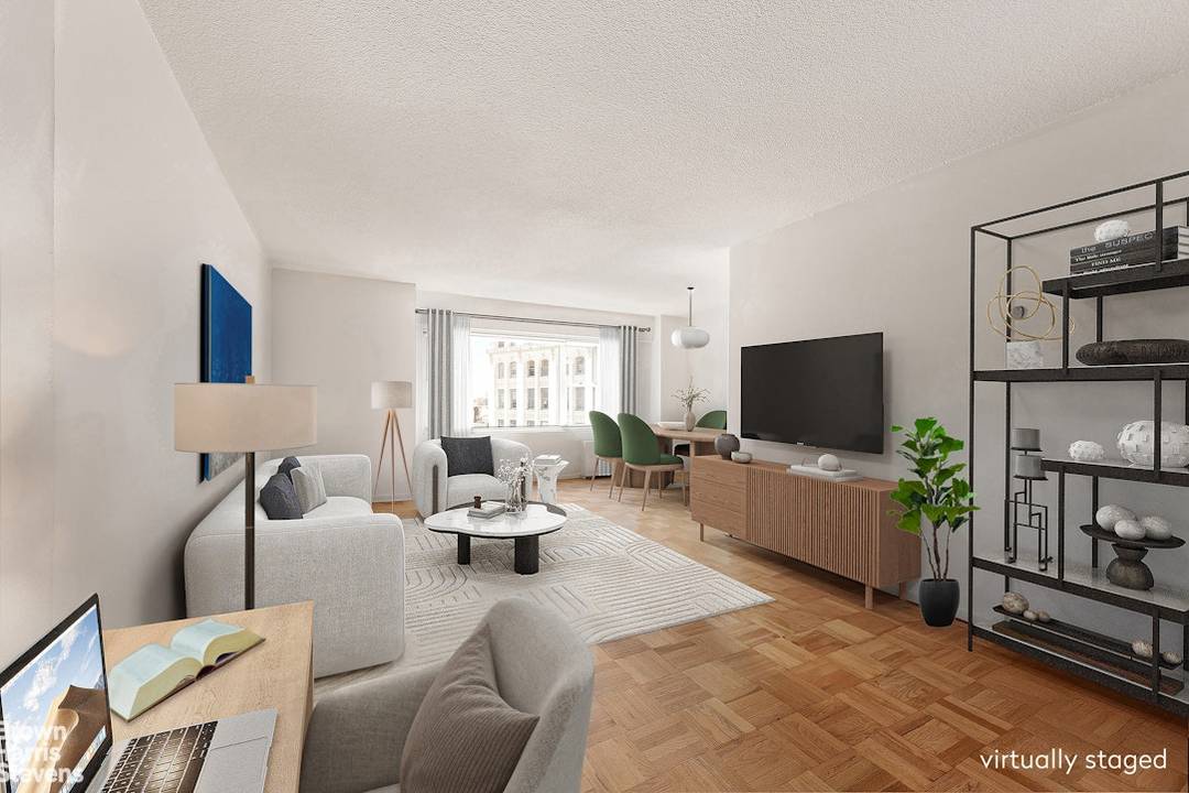 OH BY APPOINTMENT ONLY WITH 24HR NOTICE This bright, airy corner Jr 4 unit with expansive, windowed exposure to south and east is connected to the sky and the streets ...