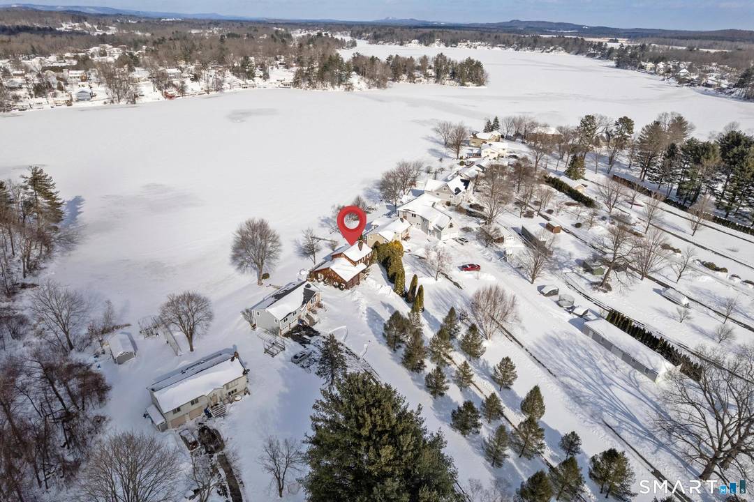 Unique opportunity to own a lakefront home in Suffield on Middle Pond, Congamond Lakes.