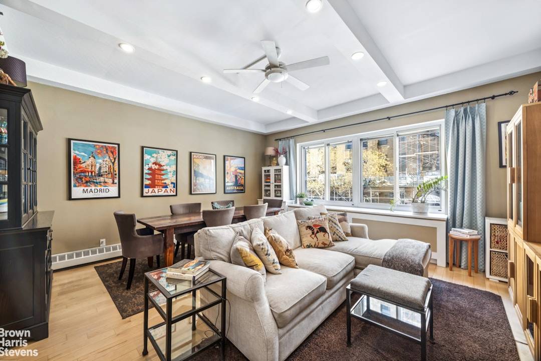 Step off the private key lock elevator into this lavishly appointed rare NY Condo LOFT home with elegant entertaining space and nearly 10 foot ceilings throughout.