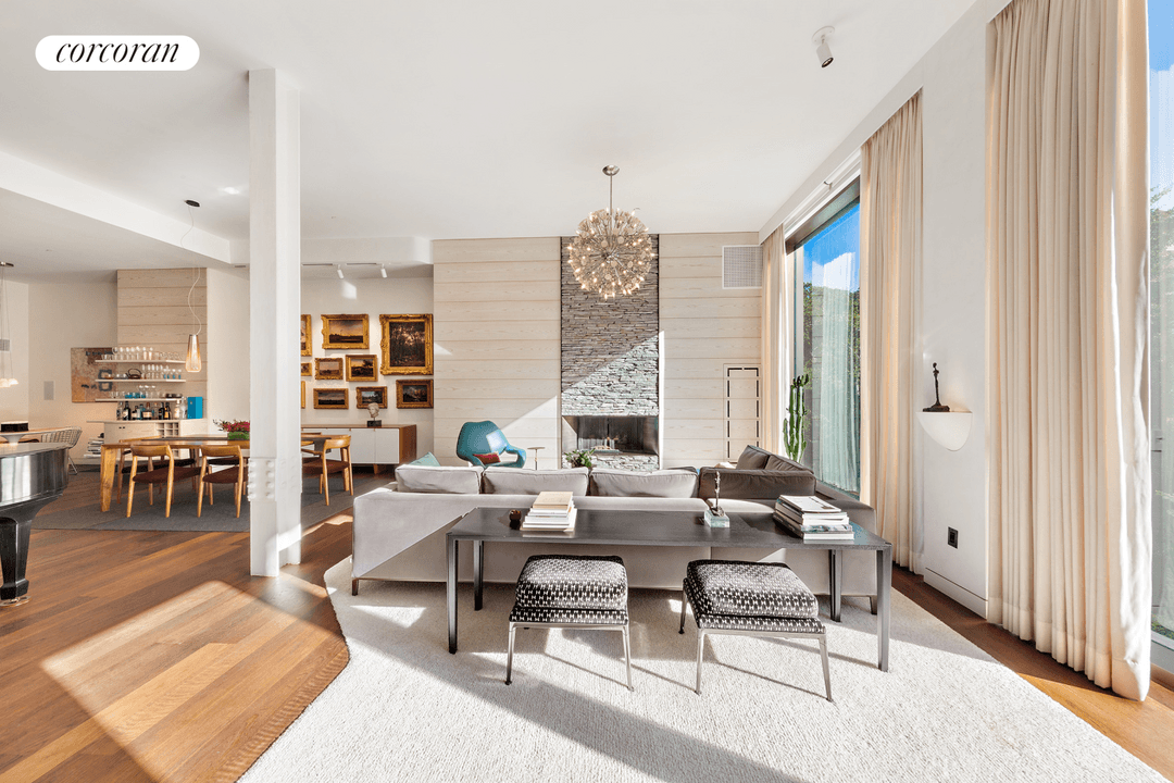 Perfectly perched overlooking New York City's prettiest private parks, Gramercy Park, this beautifully renovated and sun drenched three bedroom and three and a half bath loft like home offers 2, ...