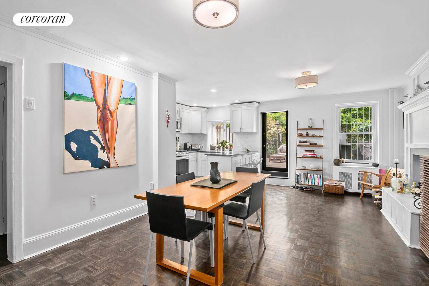 This Carroll Gardens Lower Duplex has it all !