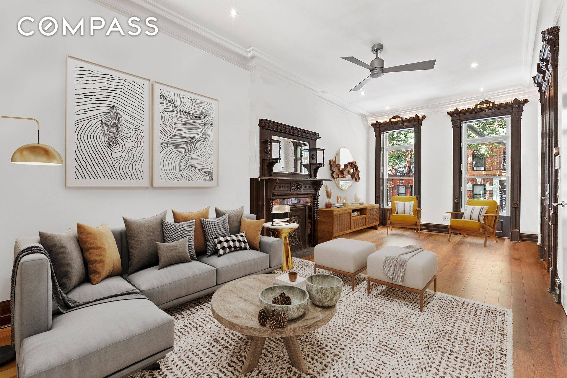 CLINTON HILL STUNNER... Introducing 64 Clifton Place located on the bucolic tree lined blocks of Clinton Hill.