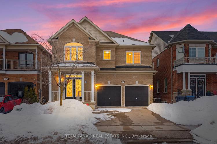 Immaculate 4 3 bedroom detached home with 6 washrooms, ideally situated in one of Brampton's most desirable neighbourhoods.