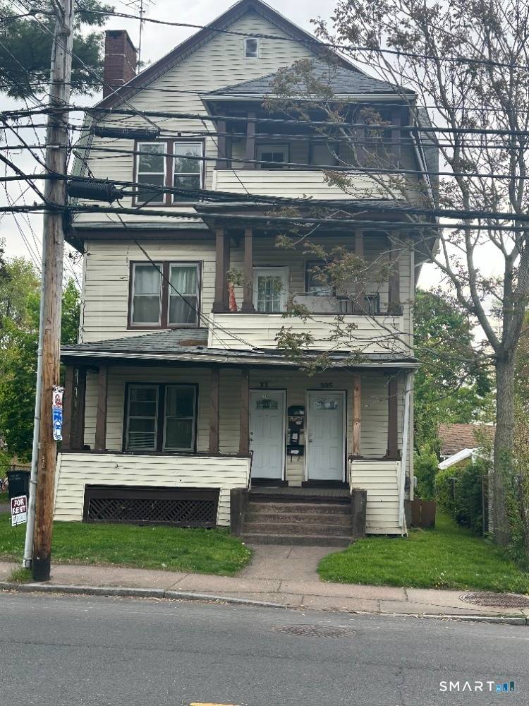 Large well maintained 3 family with full 6 rooms and 3 bedroom in each apartment.