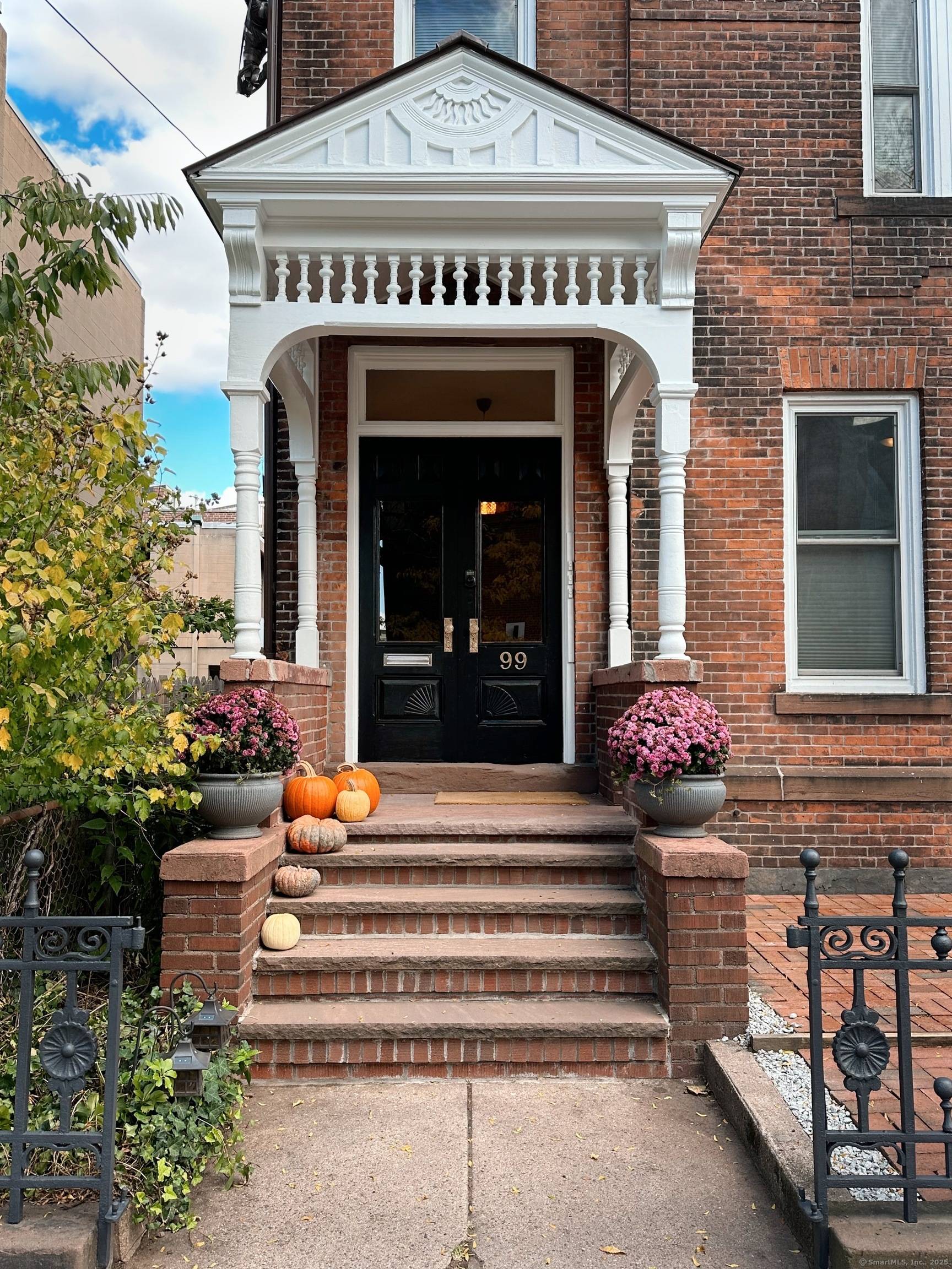 Step into timeless elegance at 99 Olive Street, a rare Queen Anne Victorian style three family in the heart of Wooster Square !
