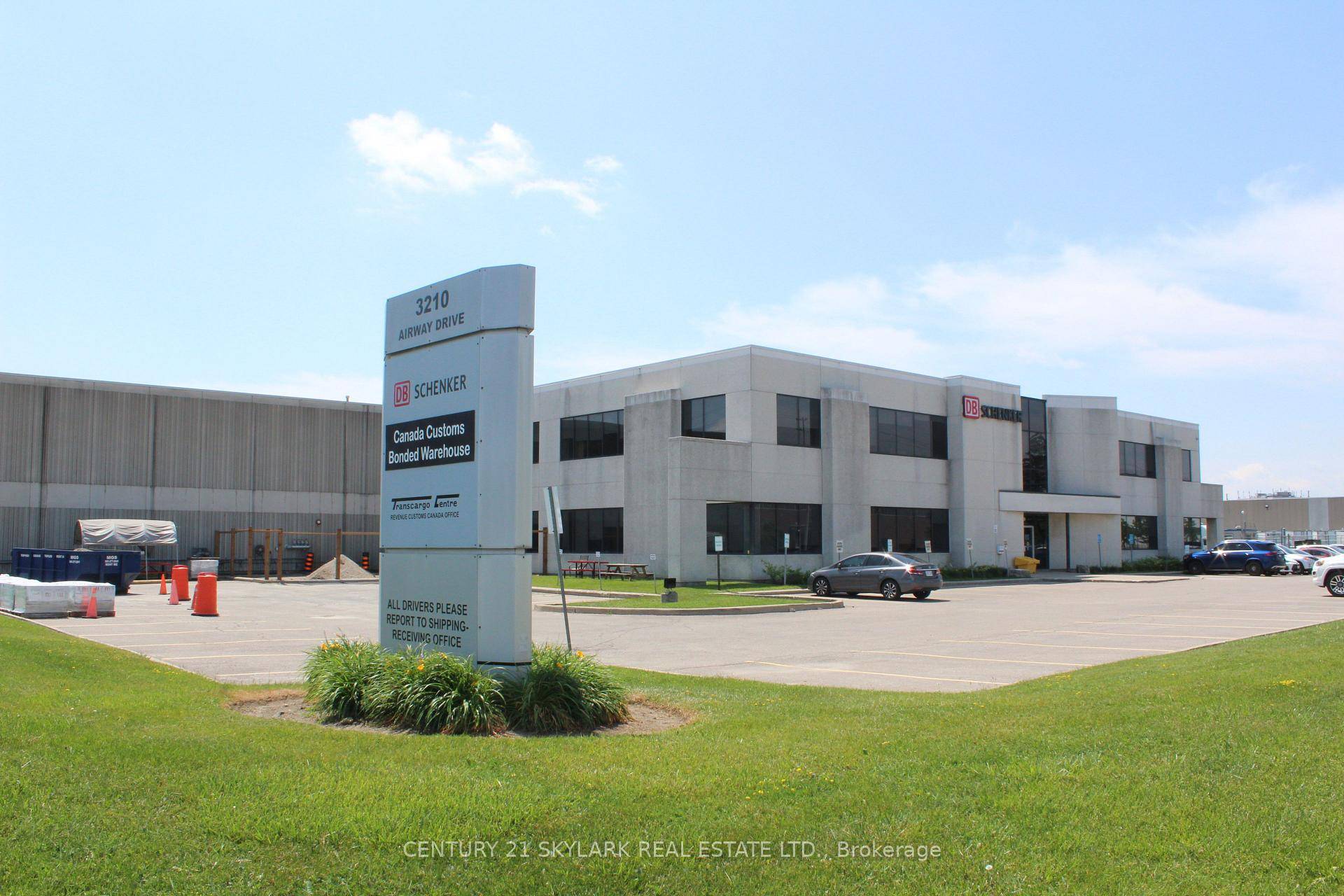 Outstanding logistics facility attractive pre cast construction.