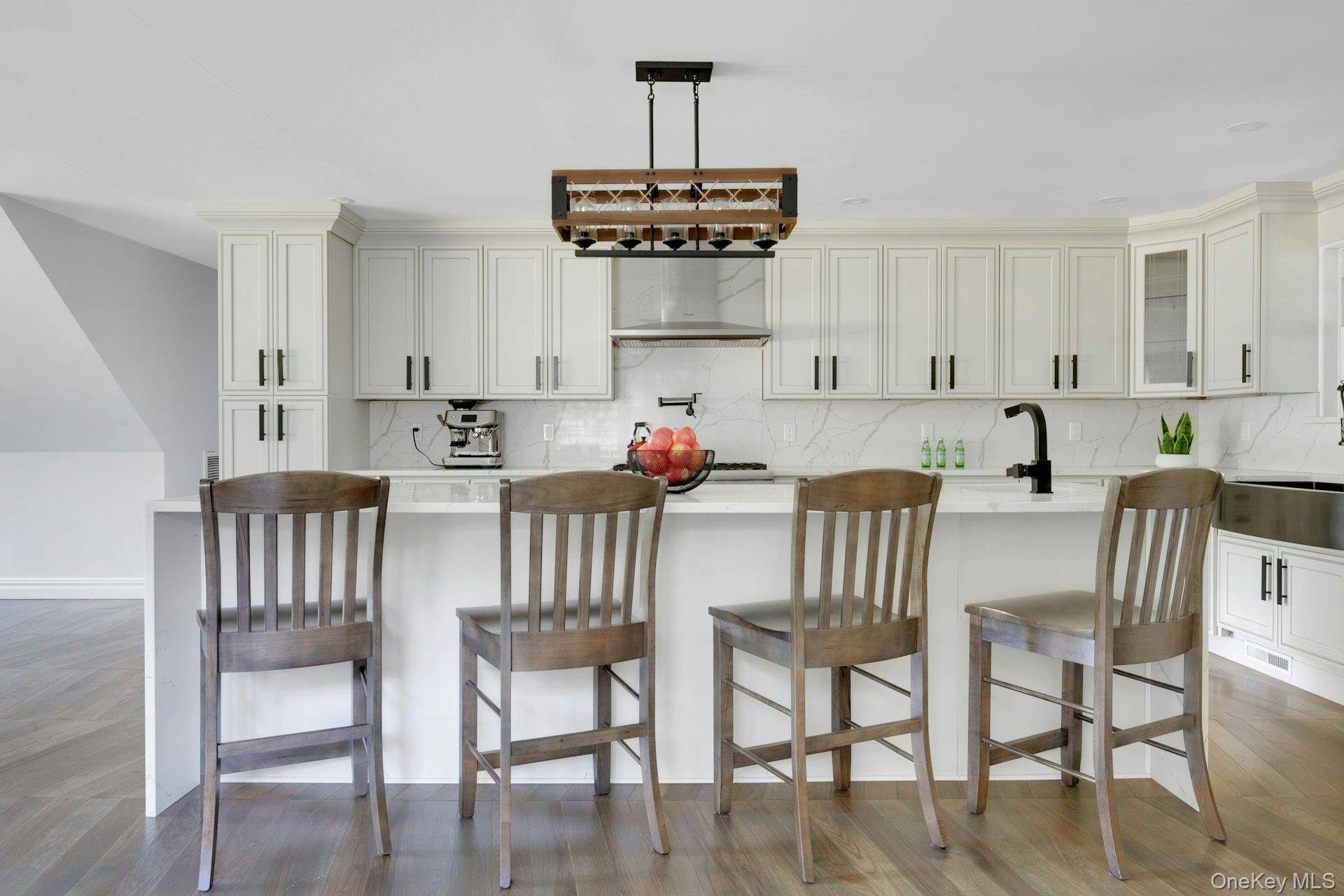 Tucked away on a quiet cul de sac in the picturesque town of Katonah, this beautifully updated five bedroom, four bath home sits on over an acre and offers more ...