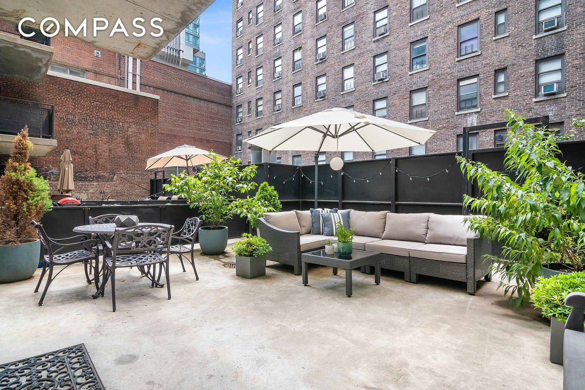 Featuring over 444SF of outdoor space !