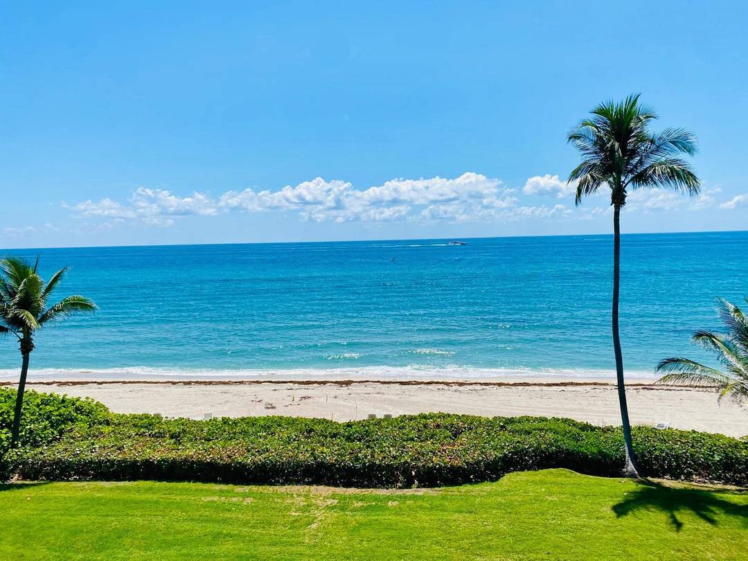 Wake up to breathtaking direct ocean views from this beautifully updated beachfront condo available for seasonal rental.