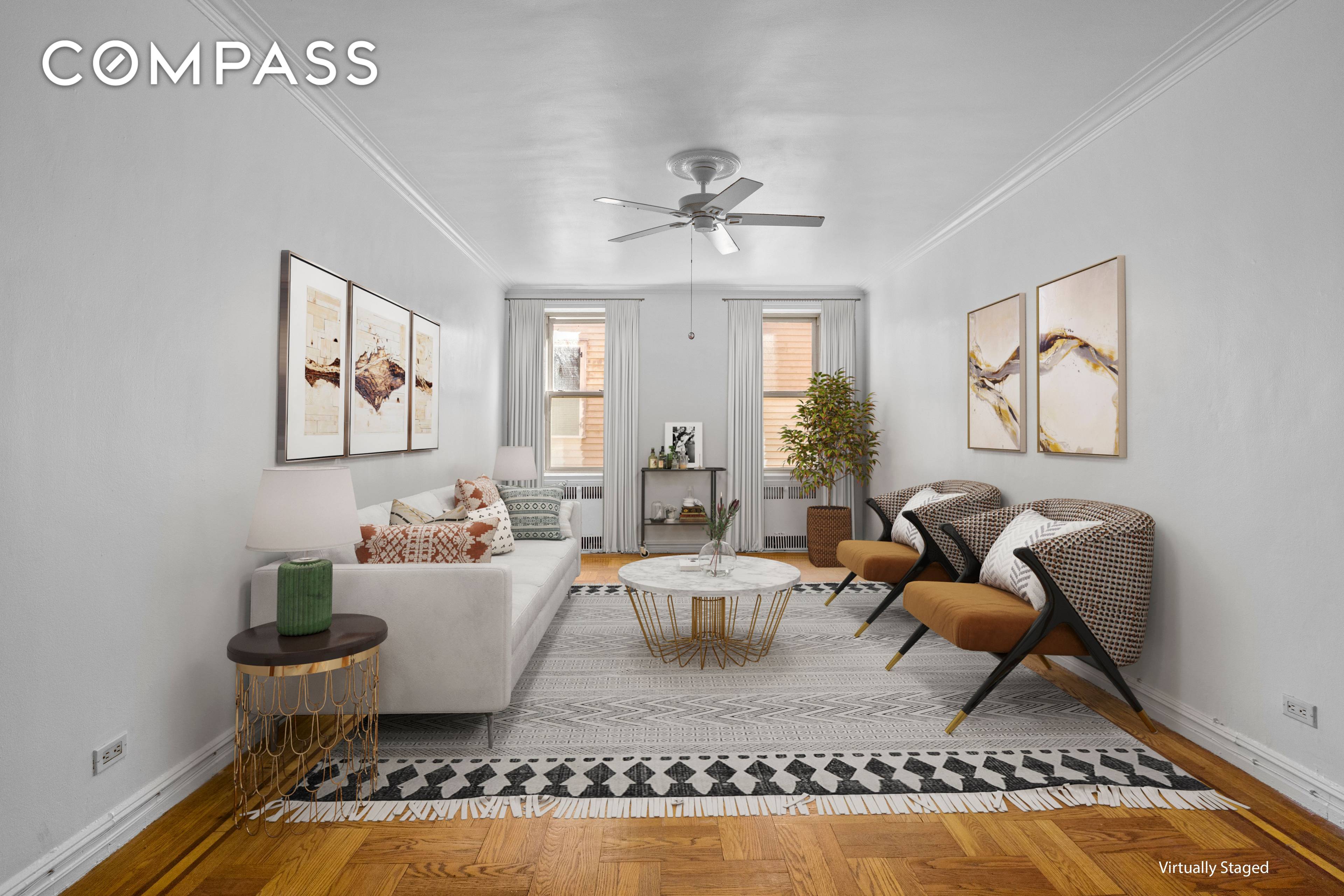 Come to Bay Ridge ! Nestled inside the Brittany, a co op community located on Shore Road, you will find Apartment B6 an oversized 1 bedroom apartment ready for its ...