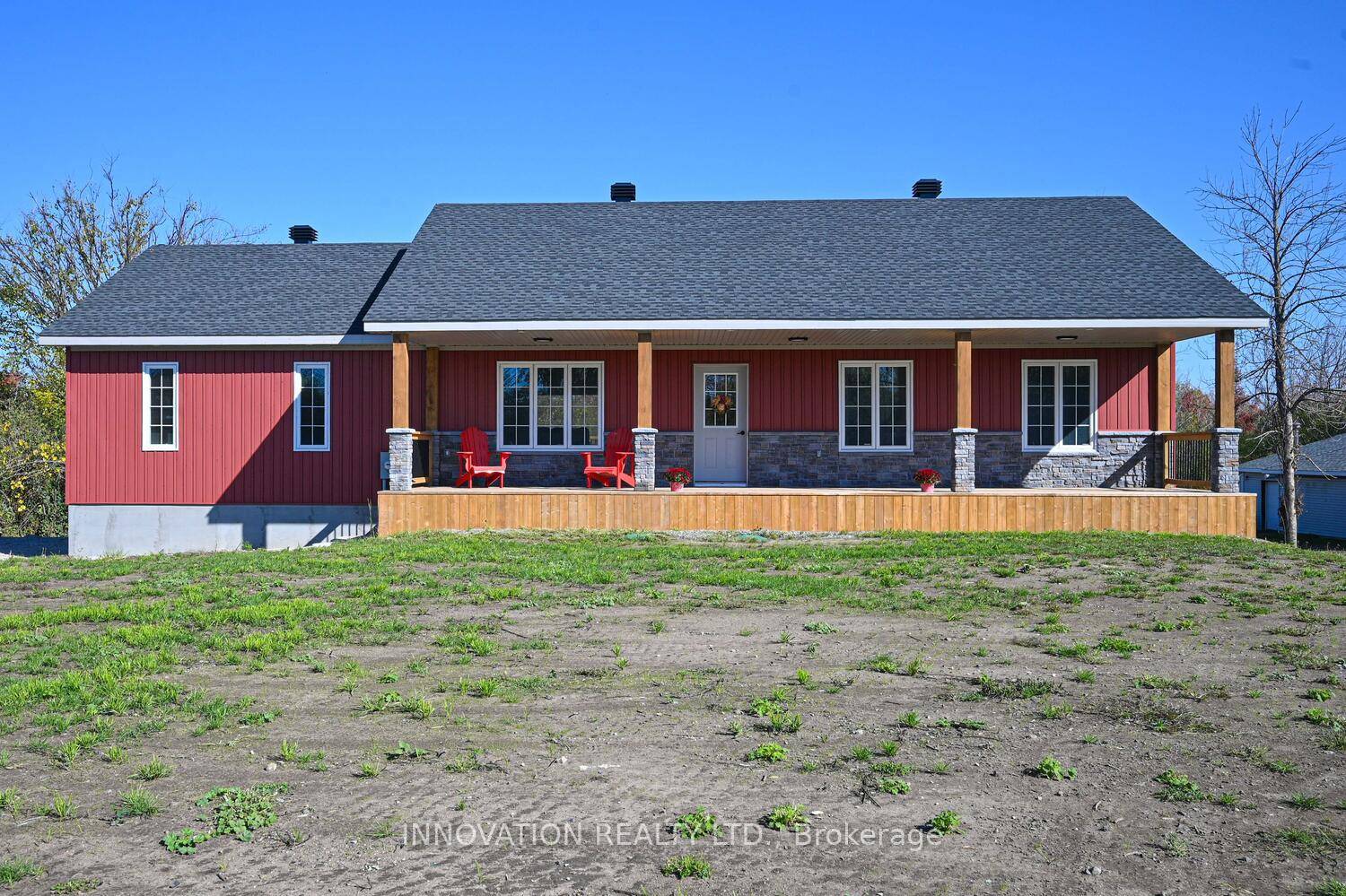 Discover the perfect blend of modern comfort and rural tranquility in this newly built 2 bedroom, 2 bathroom bungalow set on a picturesque 1 acre lot.