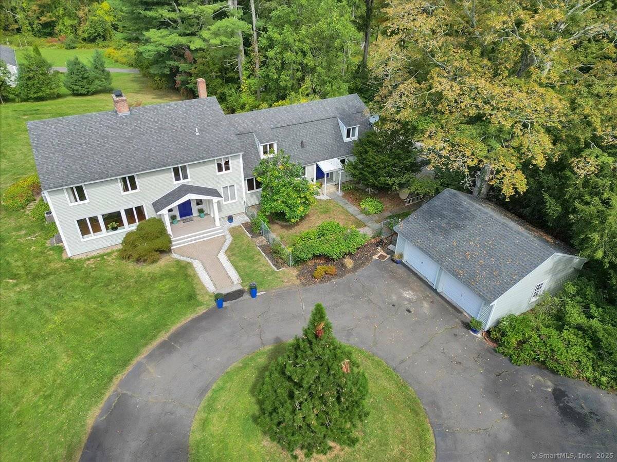Tucked away on two private acres less than a mile from UConn, this nearly 4, 000 squarefoot home blends scale, comfort, and thoughtful updates.