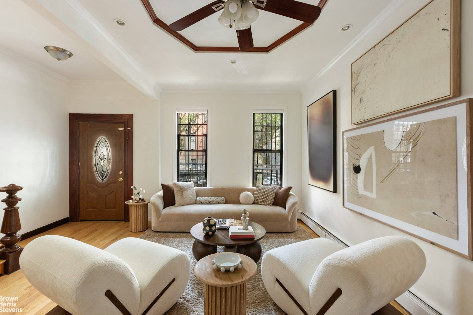 This bright and inviting townhouse offers thoughtfully designed interiors, a private backyard, and a prime location in the heart of Bushwick combining comfort, space, and accessibility in one of Brooklyn's ...