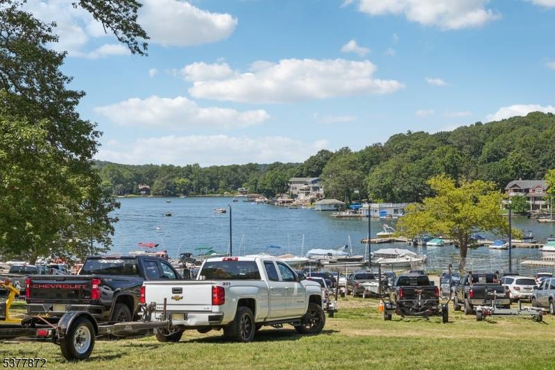 Bright and inviting Cape located on a corner lot with scenic views of Lake Hopatcong.