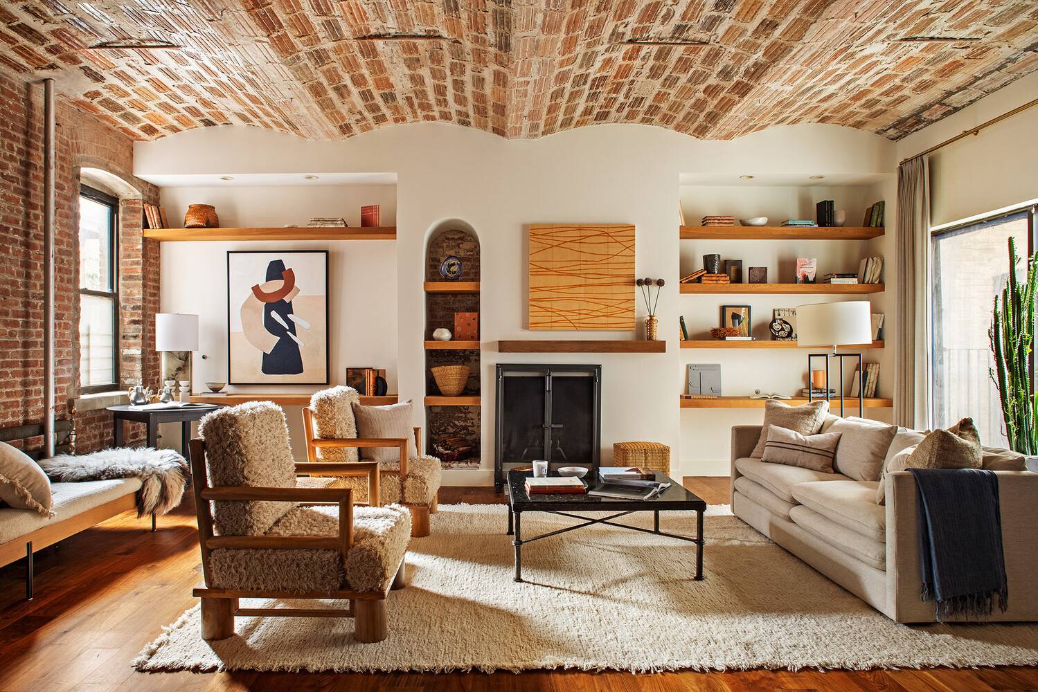 Contemporary designer style meets historic bones in this turnkey two bedroom, two bathroom home featuring expansive interiors, triple exposures and a desirable split bedroom layout in a boutique West Village ...