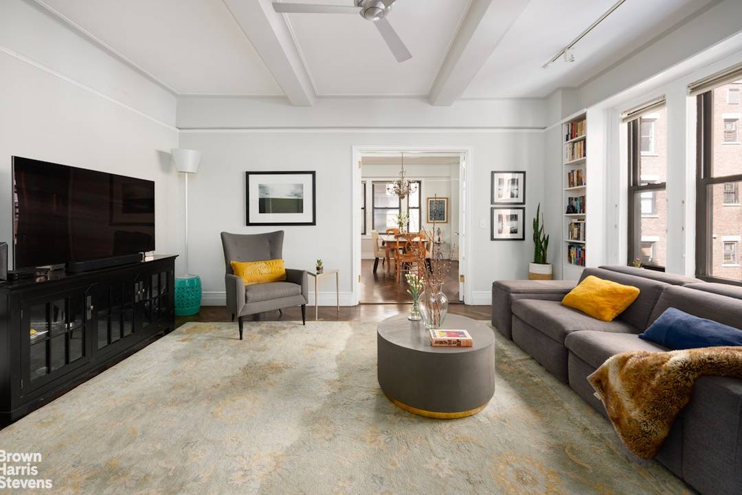 This beautifully renovated classic five room home consists of a large entry foyer, living room, formal dining room with double exposure which easily converts to a proper third bedroom, separate ...