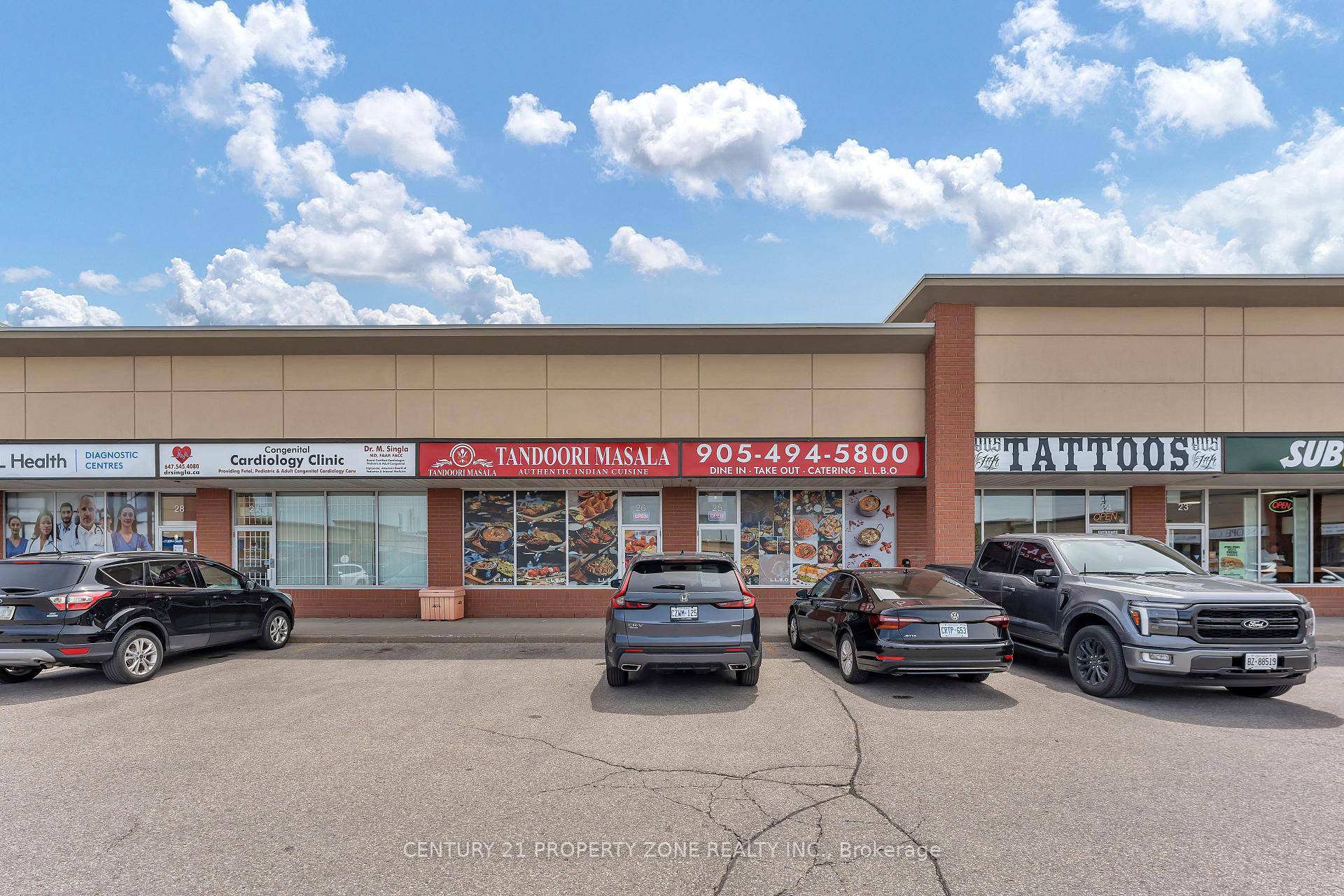 Exciting opportunity to own a successful and profitable established restaurant business in a busy commercial plaza in Brampton.