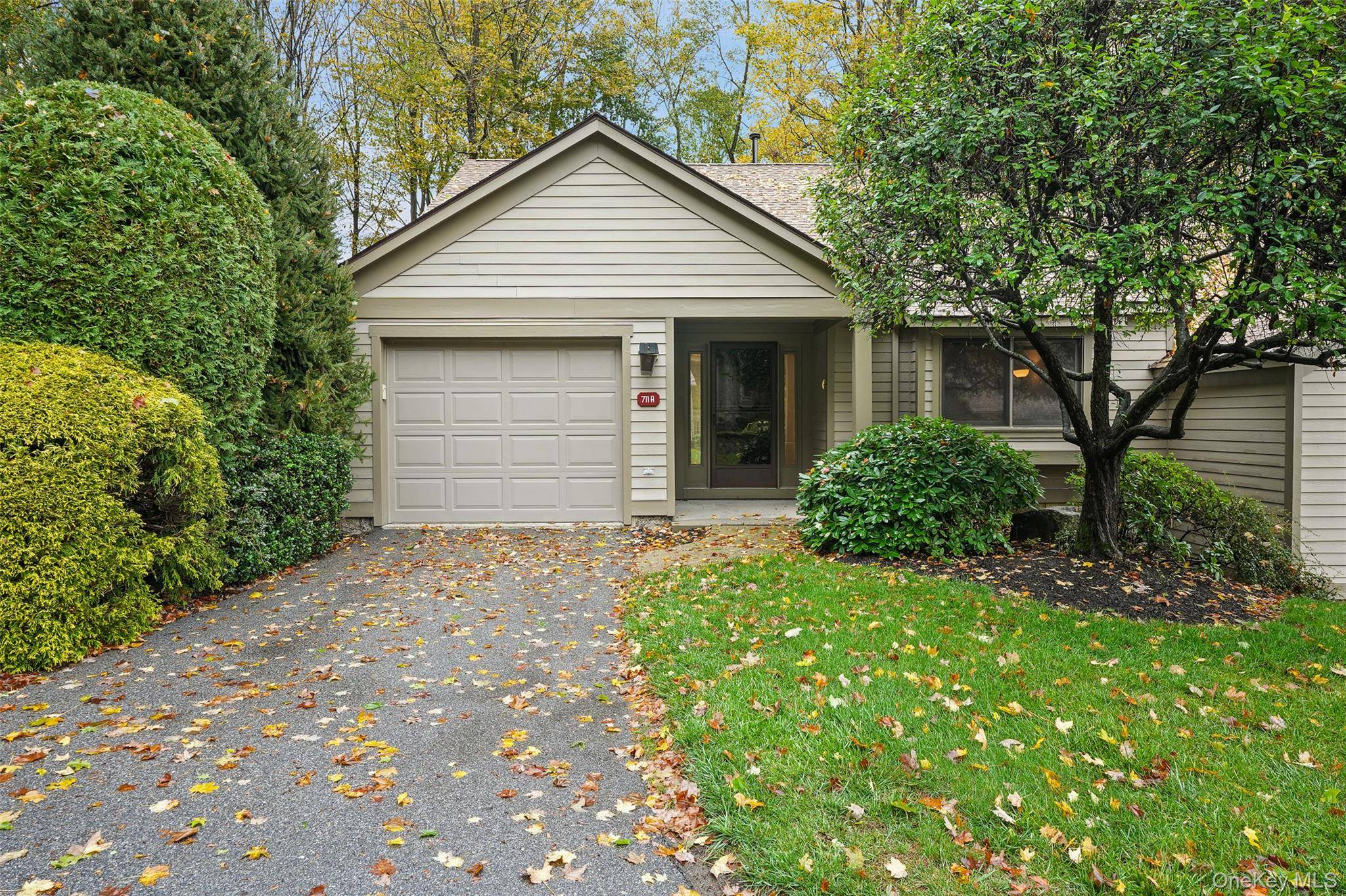 Desirable one bedroom, two bath, one level Amherst end unit with a den that can easily function as a second bedroom or home office, complete with pocket doors for privacy.