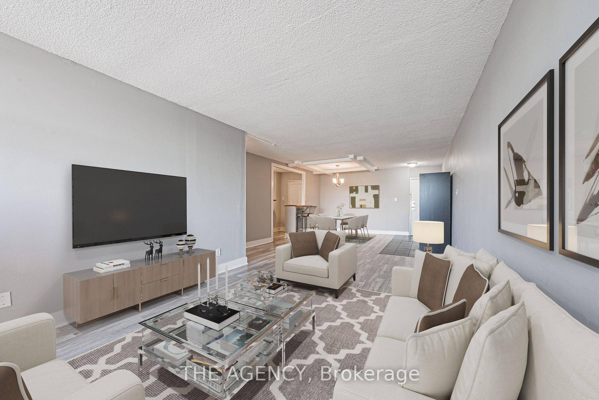 Welcome to Unit 1410 at 975 Warwick a bright and spacious 1 bedroom condo offering stunning views from your private balcony.