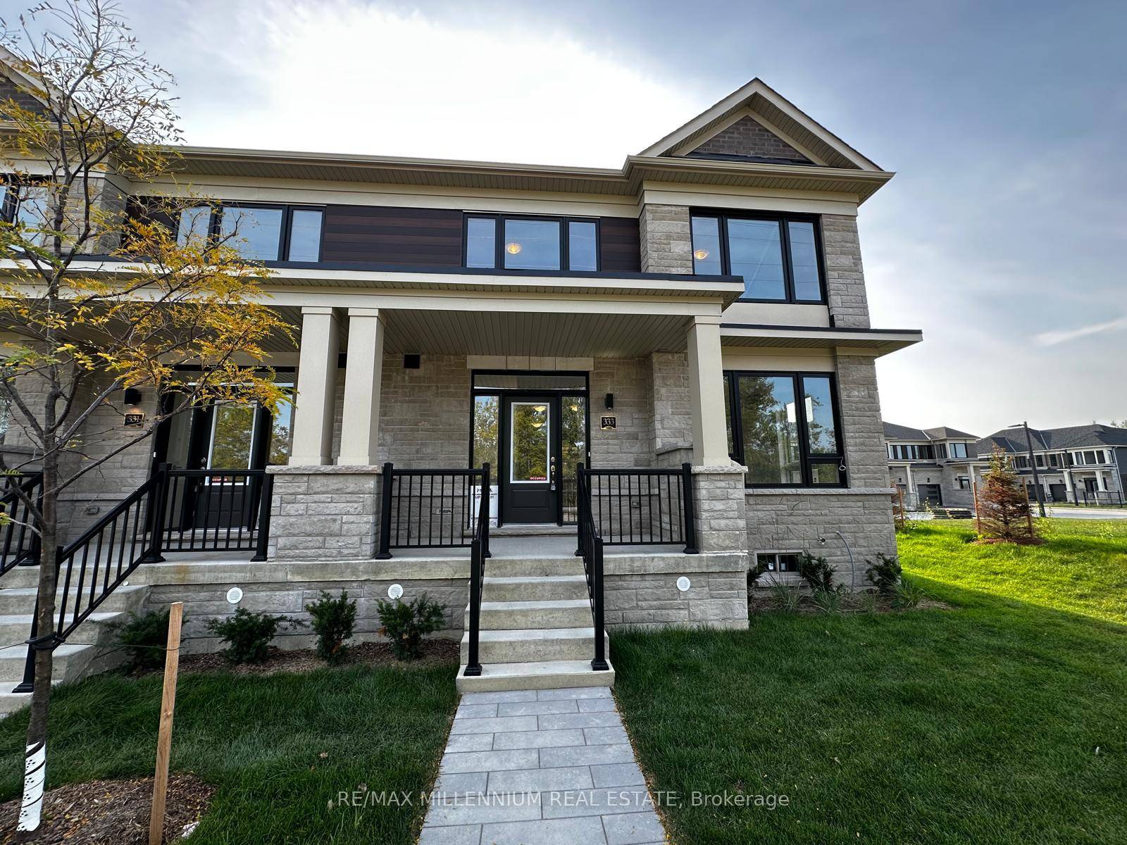 Brand new never lived freehold townhome by Fernbrook Homes in the Hygge community.