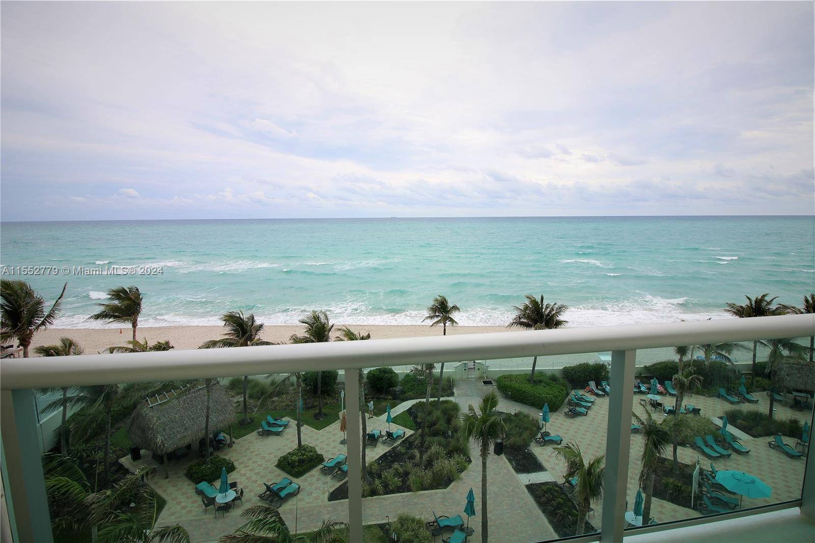 Direct oceanfront views from best line in the building.