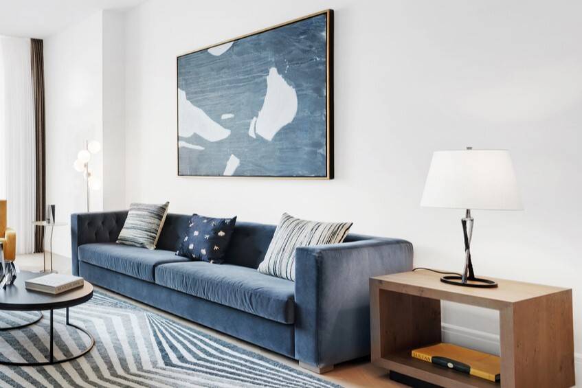 IMMEDIATE OCCUPANCY Located in a premier new development at 215 East 19th Street, this spacious loft like one bedroom condominium offers soaring 12 '6 ceilings, floor to ceiling windows, and ...