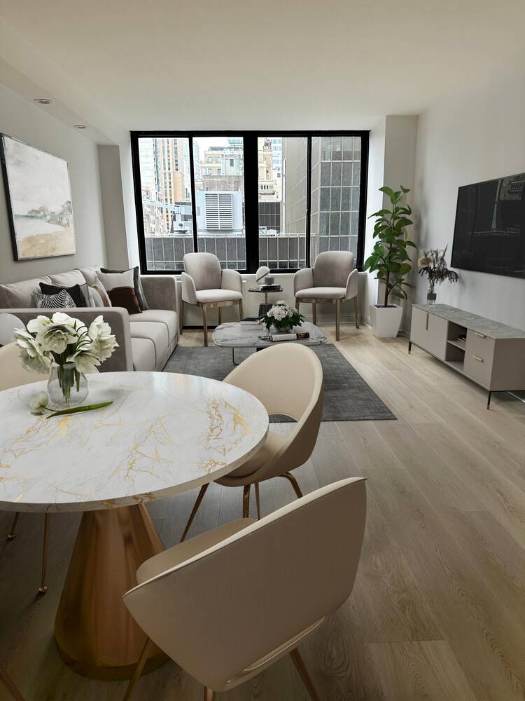 A Rare Opportunity to Own a Unique, Flexible Duplex Residence in the Heart of Midtown Manhattan Experience extraordinary city living in this one of a kind duplex apartment spanning the ...