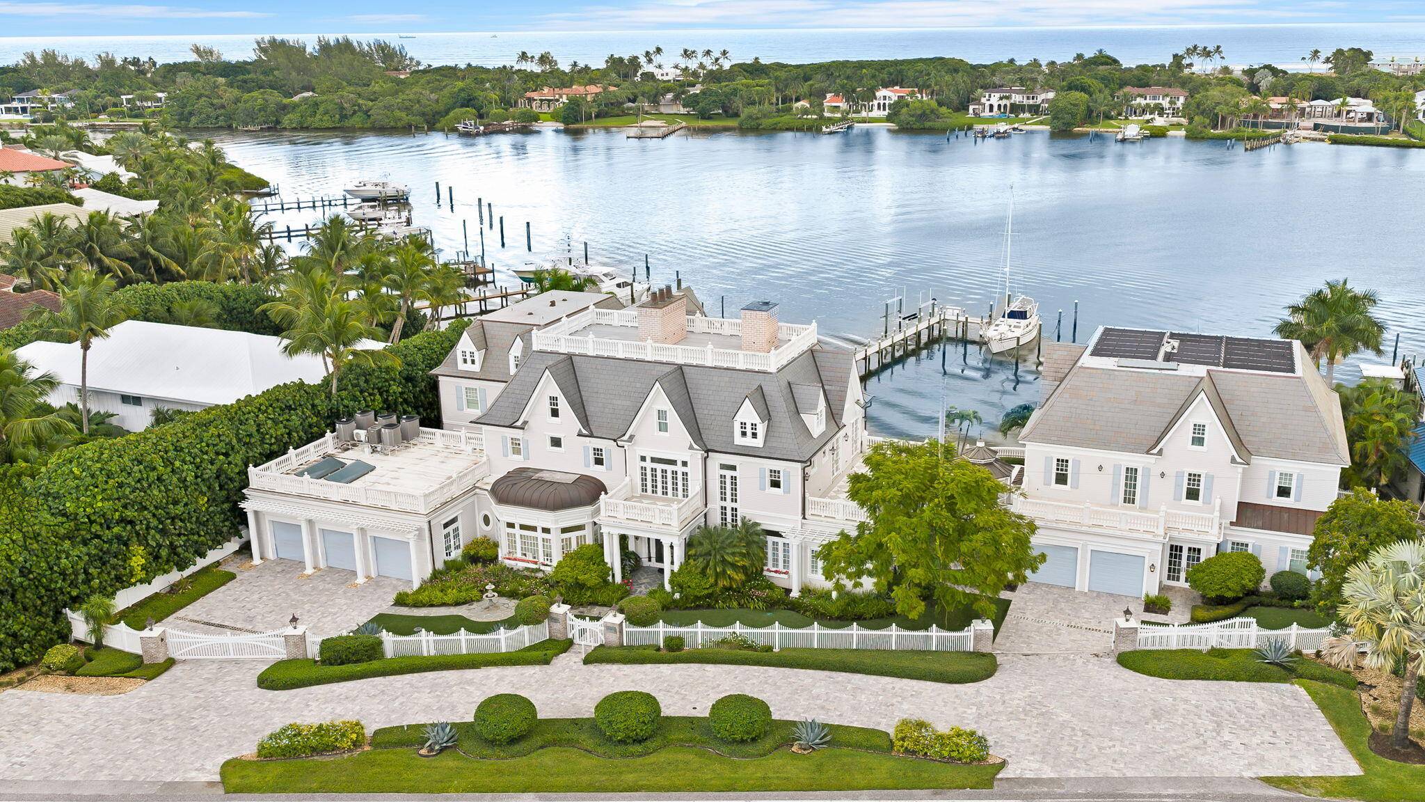 Introducing Anglesea Estate, a waterfront residence where timeless European architecture meets modern coastal luxury along Jupiter's Intracoastal Waterway.