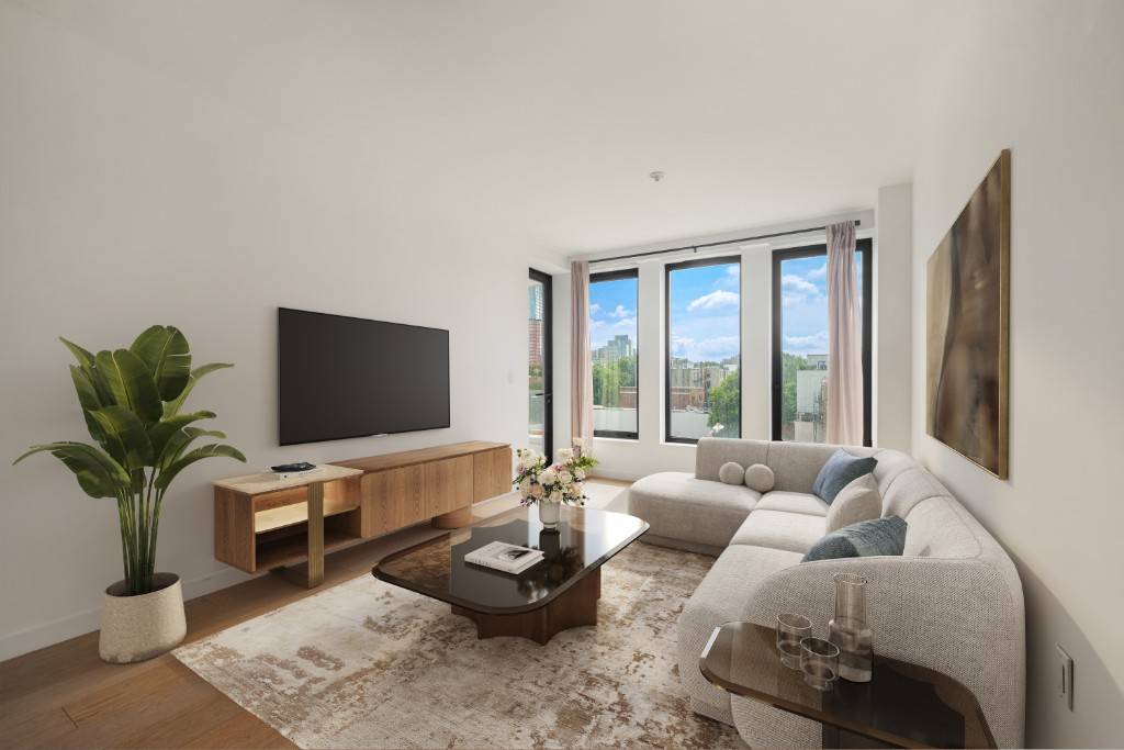 PRIVATE TERRACE, FULL SERVICE BOUTIQUE CONDOMINIUM, ON A TREE LINED STREETLocated on a quiet tree lined block among the brownstones of Boerum Hill, in the new Saint Marks Place condominium ...