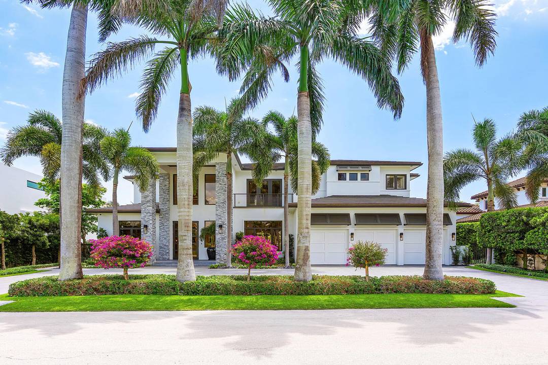 A rare opportunity to own one of only 14 exclusive residences within the prestigious Royal Palm Yacht amp ; Country Club, offering uninterrupted front and rear vistas of the Jack ...
