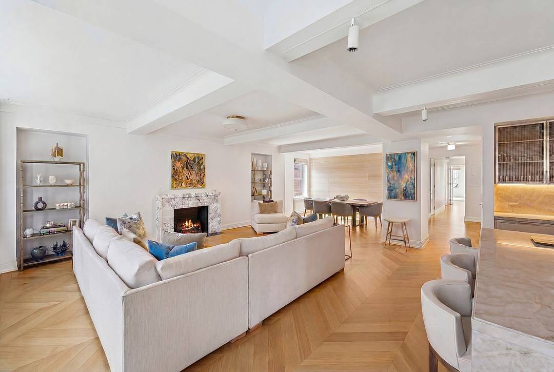 NEW LISTING A rare, triple mint residence in a Rosario Candela prewar condominium at East 66th Street and Madison Avenue.